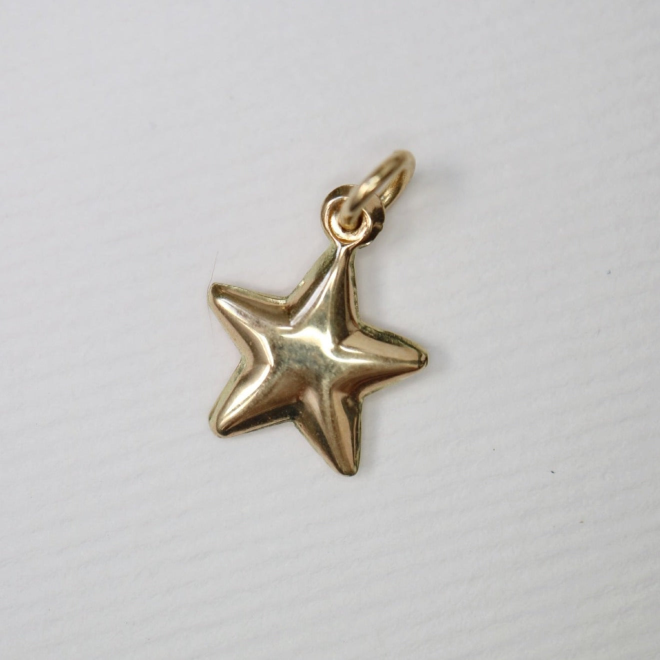 14kt gold star charm