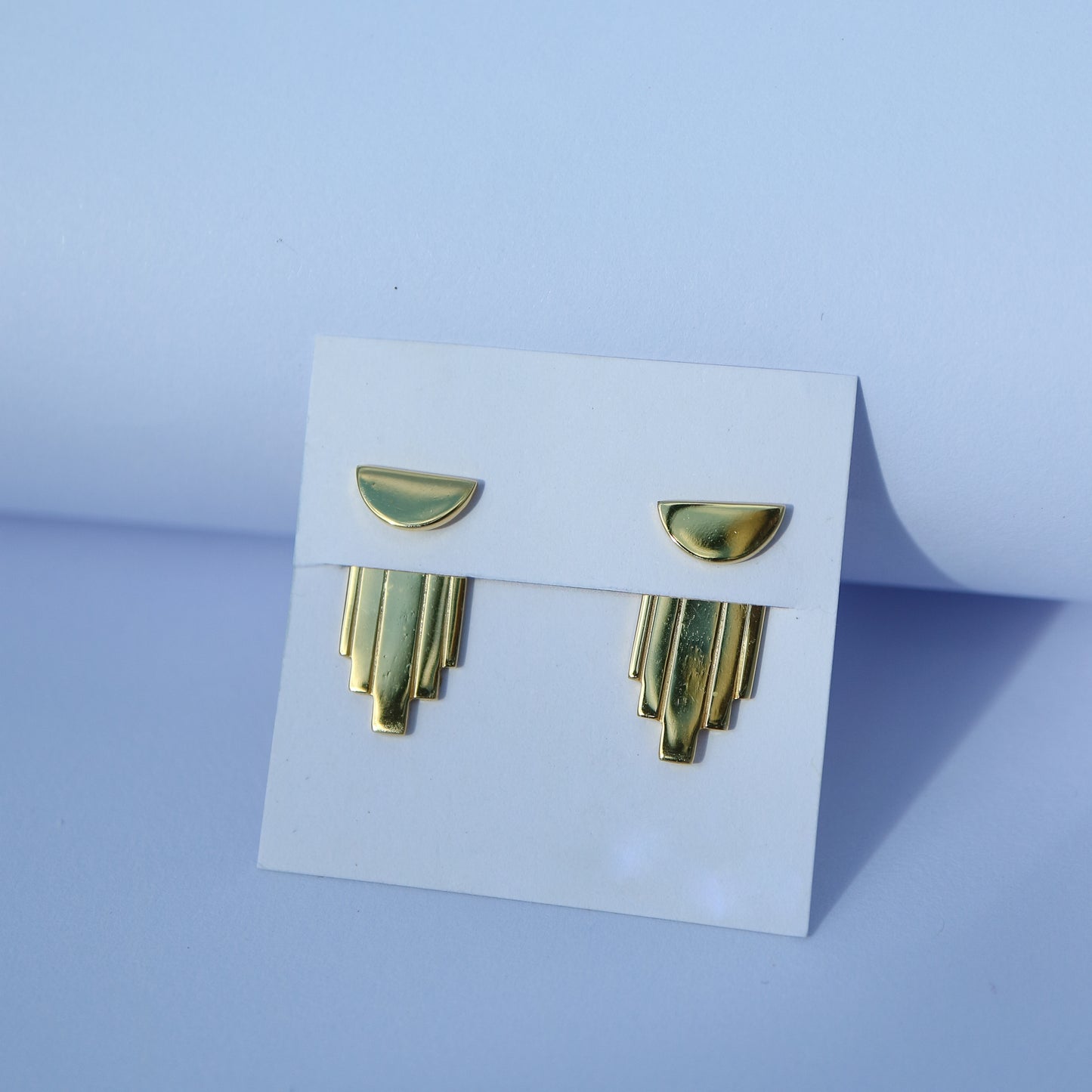 Art Deco Ear Jacket Earrings