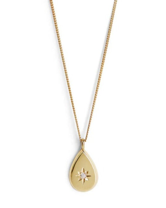 9ct gold Star Necklace from Meraki Jewellery