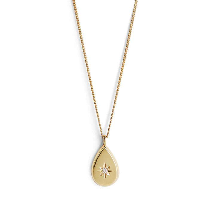 Gold-plated Star Necklace from Meraki Jewellery